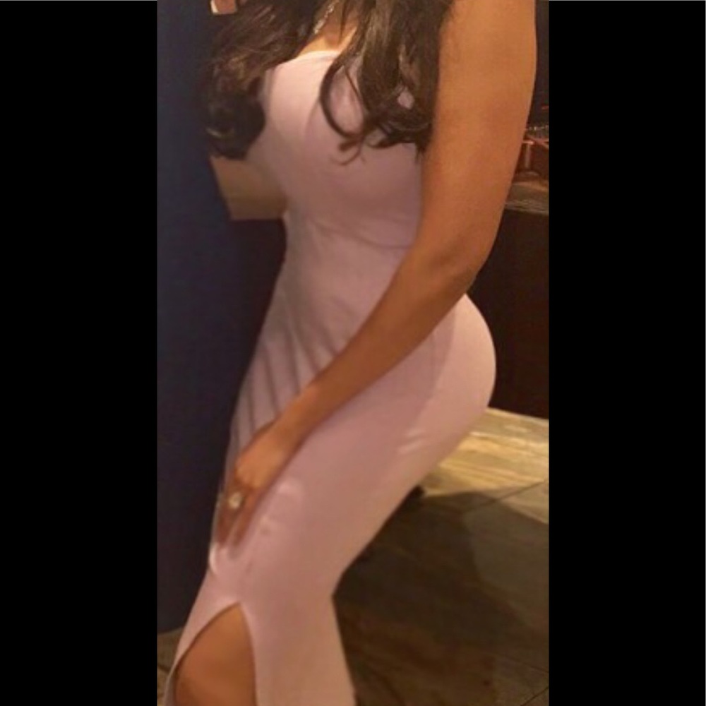 Lavender strapless sheath dress - Like New!